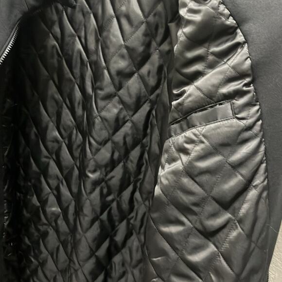 Calvin Klein Coleman Top Coat Black Size Men 42R - Picture 9 of 10